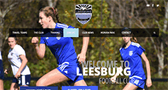 Desktop Screenshot of leesburgfc.com