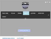 Tablet Screenshot of leesburgfc.com